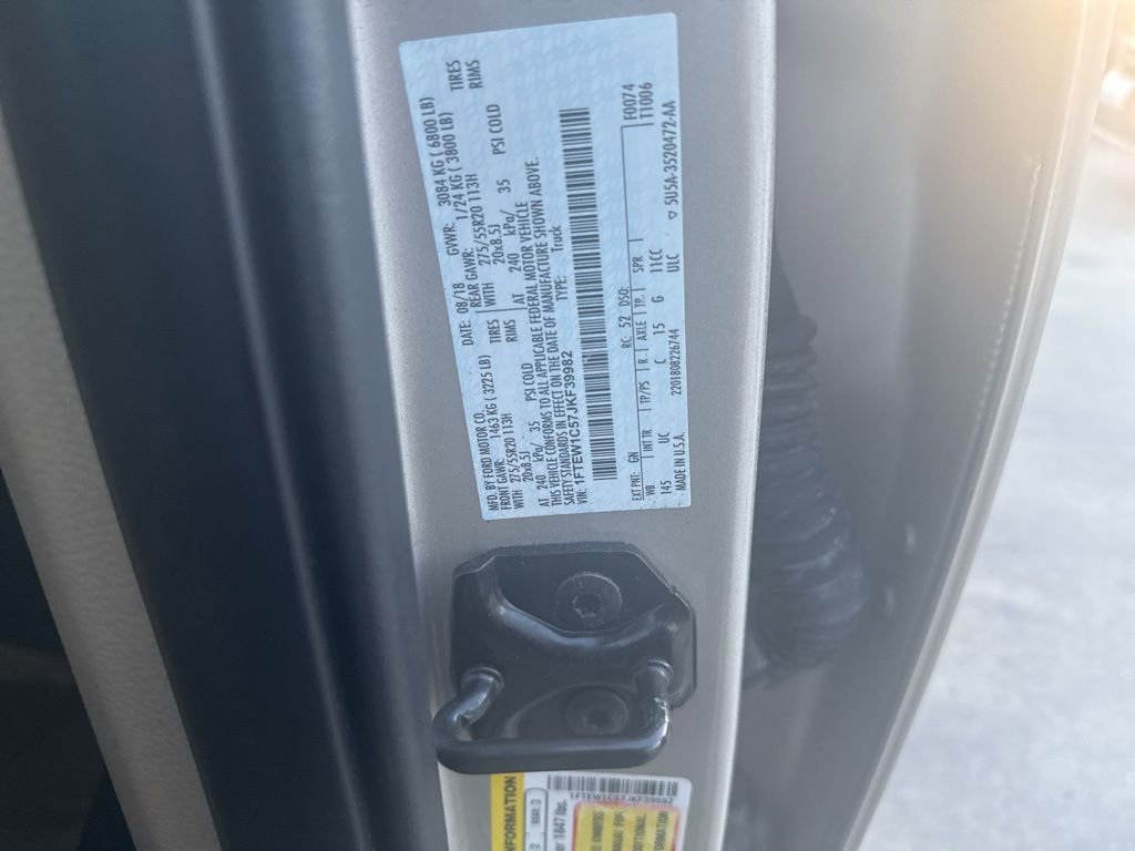 Used 2018 Ford F150 XLT w/ Equipment Group 302A Luxury image 14