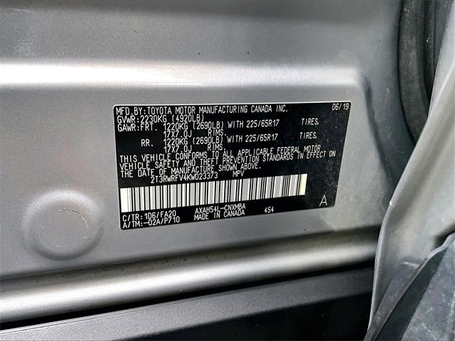 Used 2019 Toyota RAV4 XLE image 34