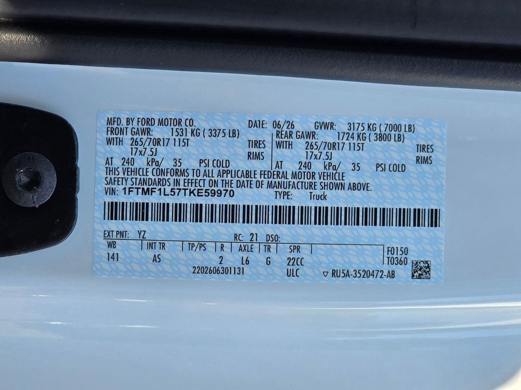 New 2026 Ford F150 XL AWD/4WD image 28