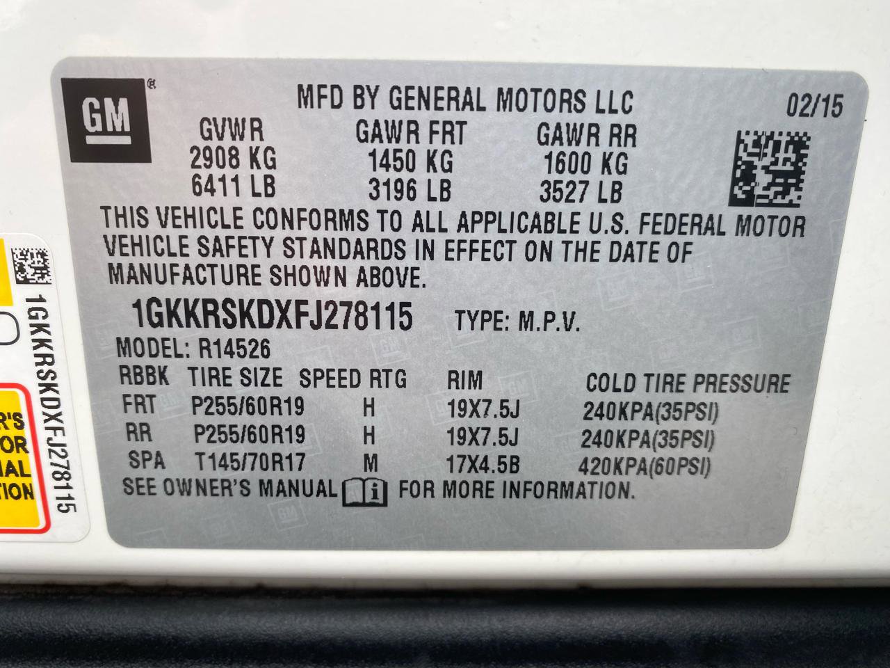 Used 2015 GMC Acadia SLT FWD image 15