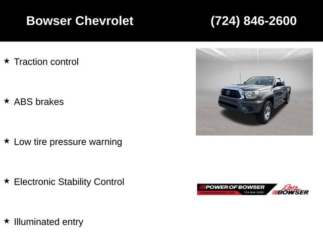 Used 2013 Toyota Tacoma 4x4 Access Cab w/ SR5 Pkg image 6