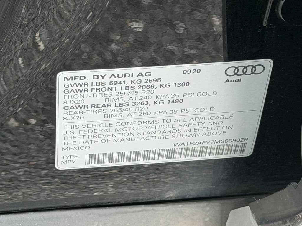 Used 2021 Audi Q5 e Prestige w/ Prestige Package AWD/4WD image 9