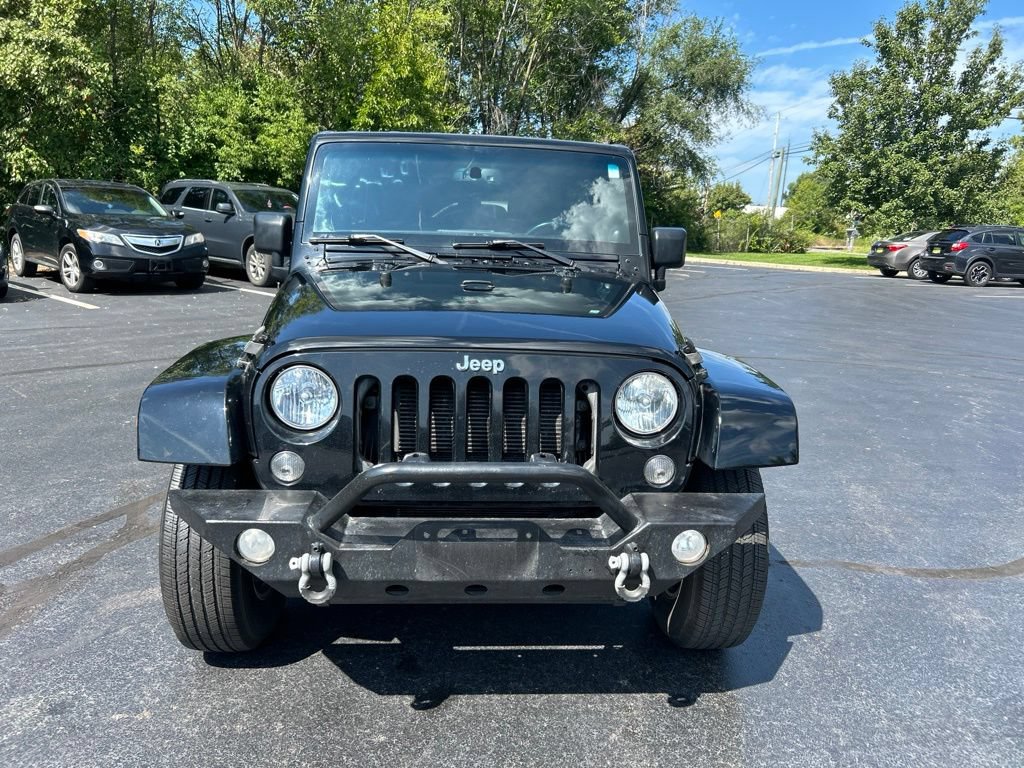 Used 2014 Jeep Wrangler Unlimited Sahara w/ Max Tow Package AWD/4WD image 2