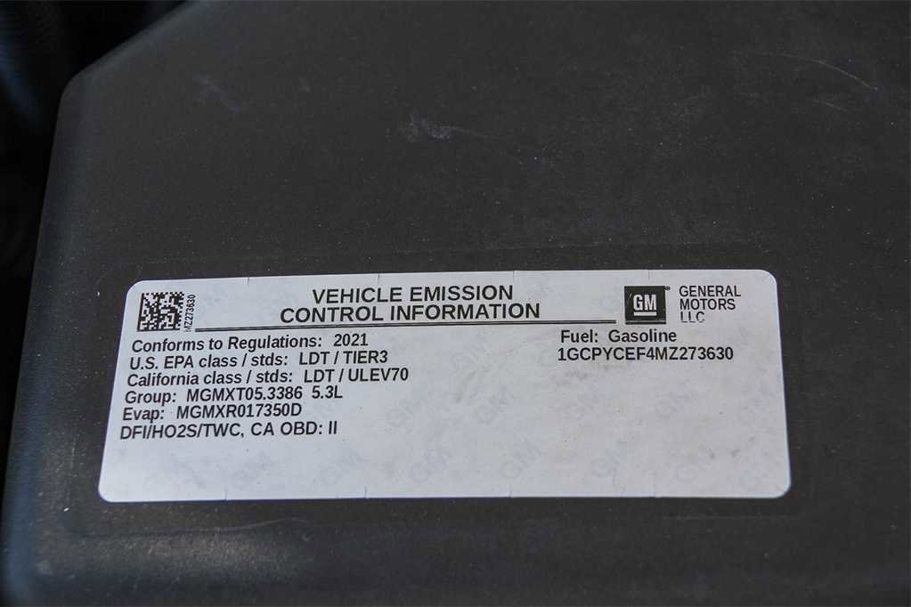 Used 2021 Chevrolet Silverado 1500 Custom Trail Boss image 27