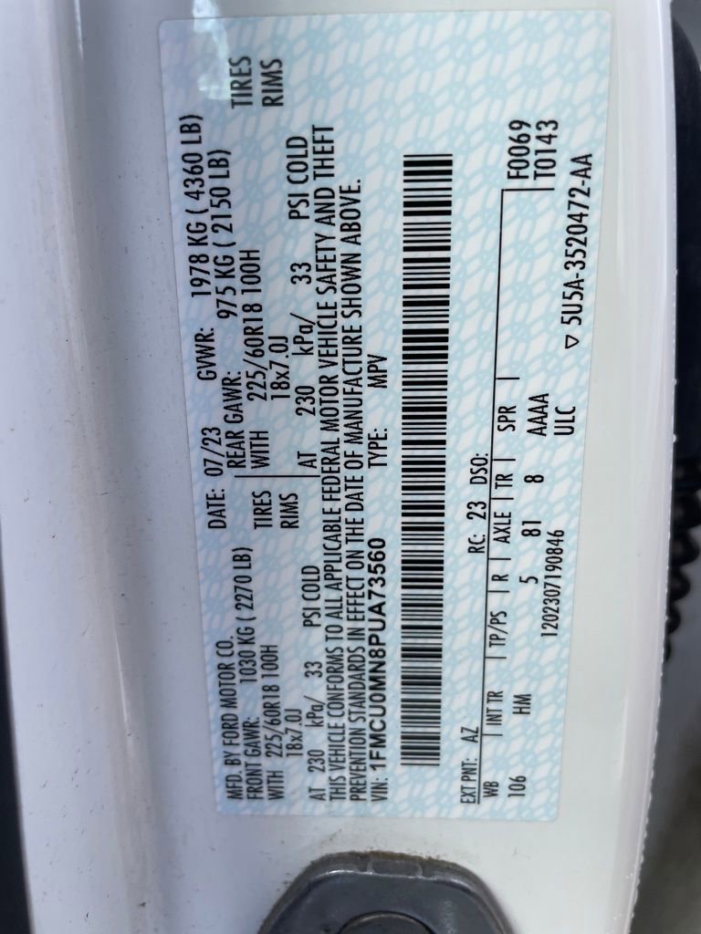 Used 2023 Ford Escape ST-Line w/ Tech Pack #1 image 31