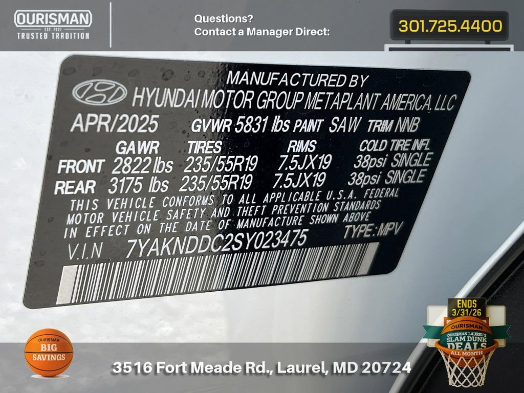 New 2025 Hyundai Ioniq 5 SEL image 27