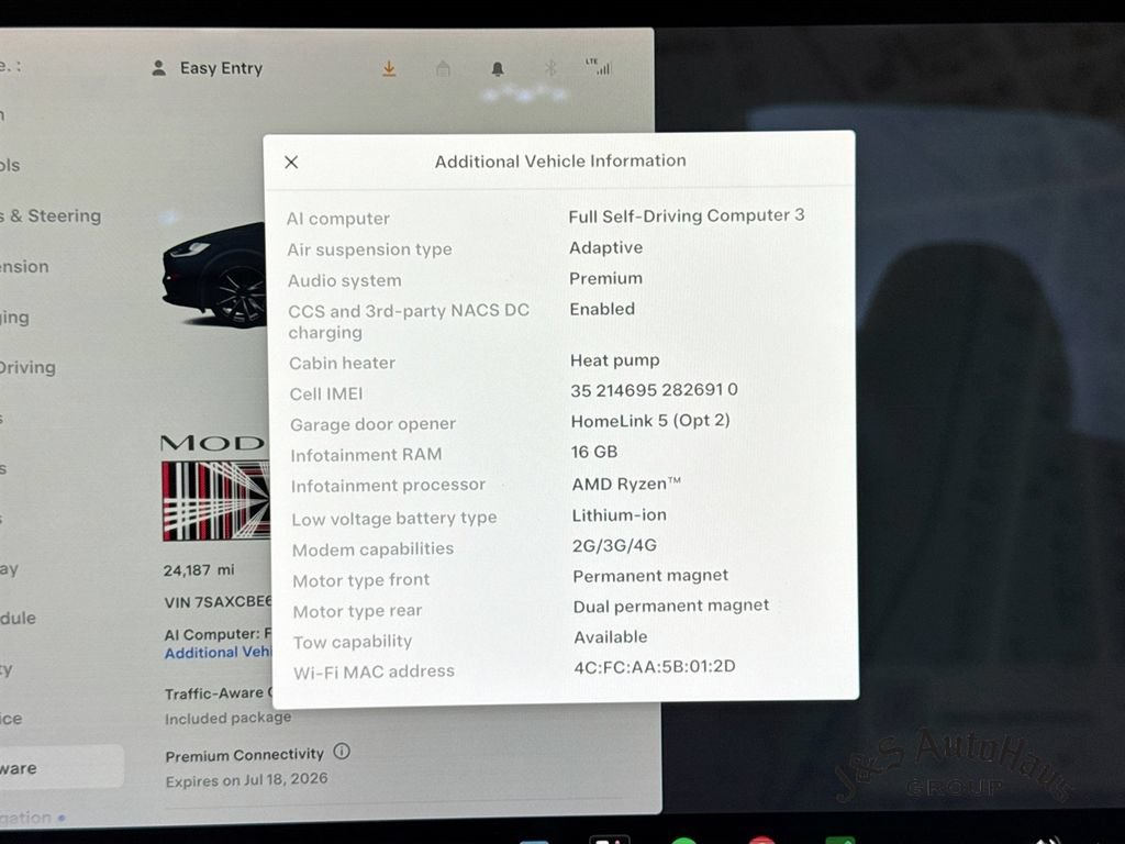 Used 2022 Tesla Model X Plaid AWD/4WD image 18