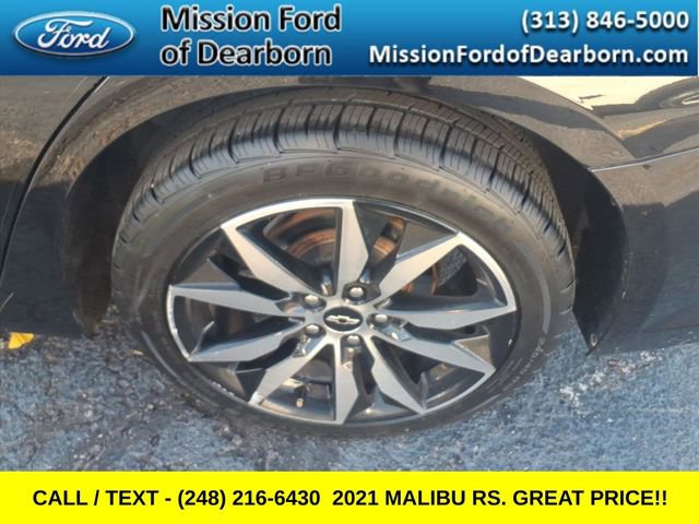 Used 2021 Chevrolet Malibu RS w/ LPO, Convenience Package 2 image 9