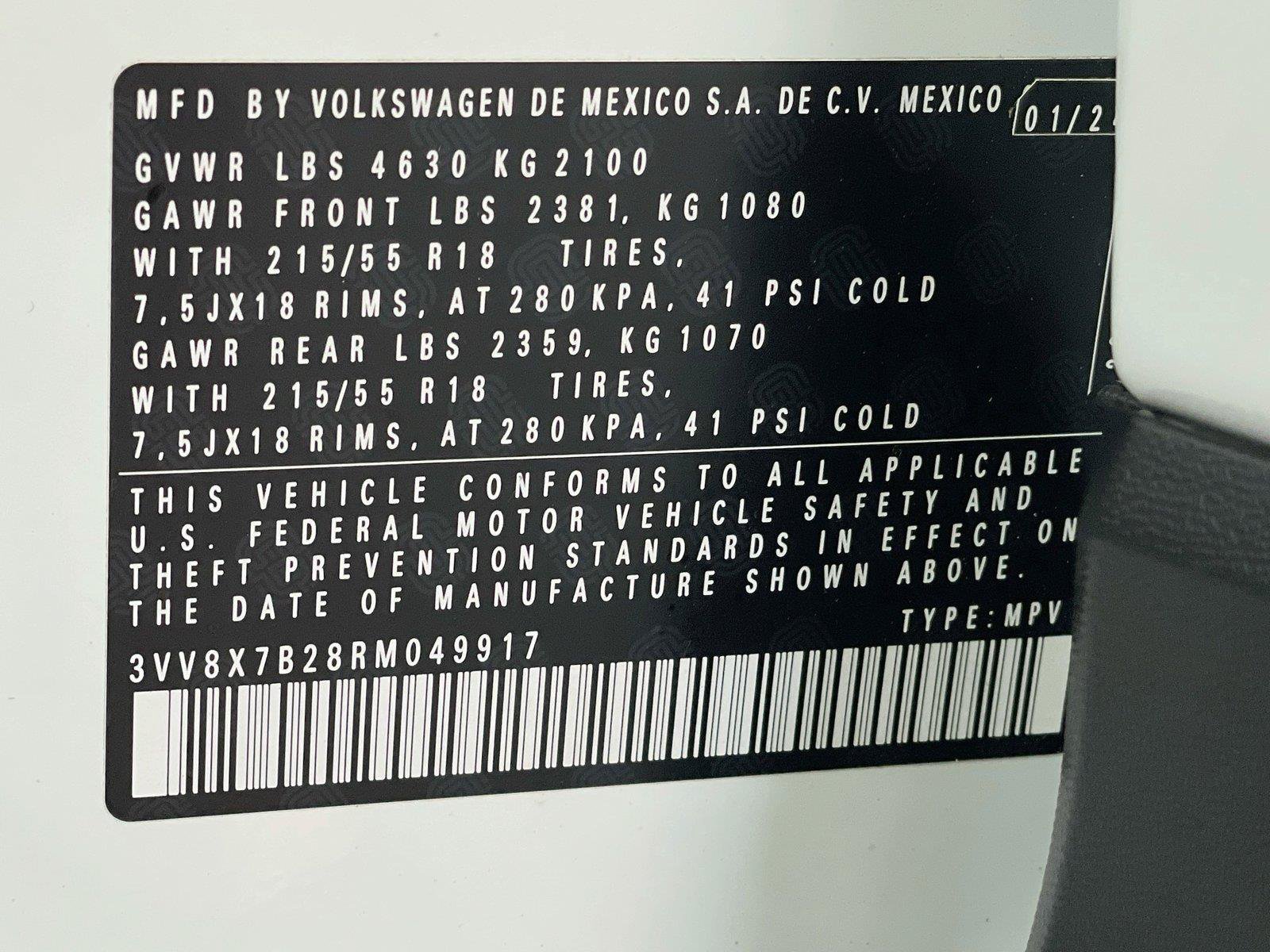Used 2024 Volkswagen Taos S AWD/4WD image 28