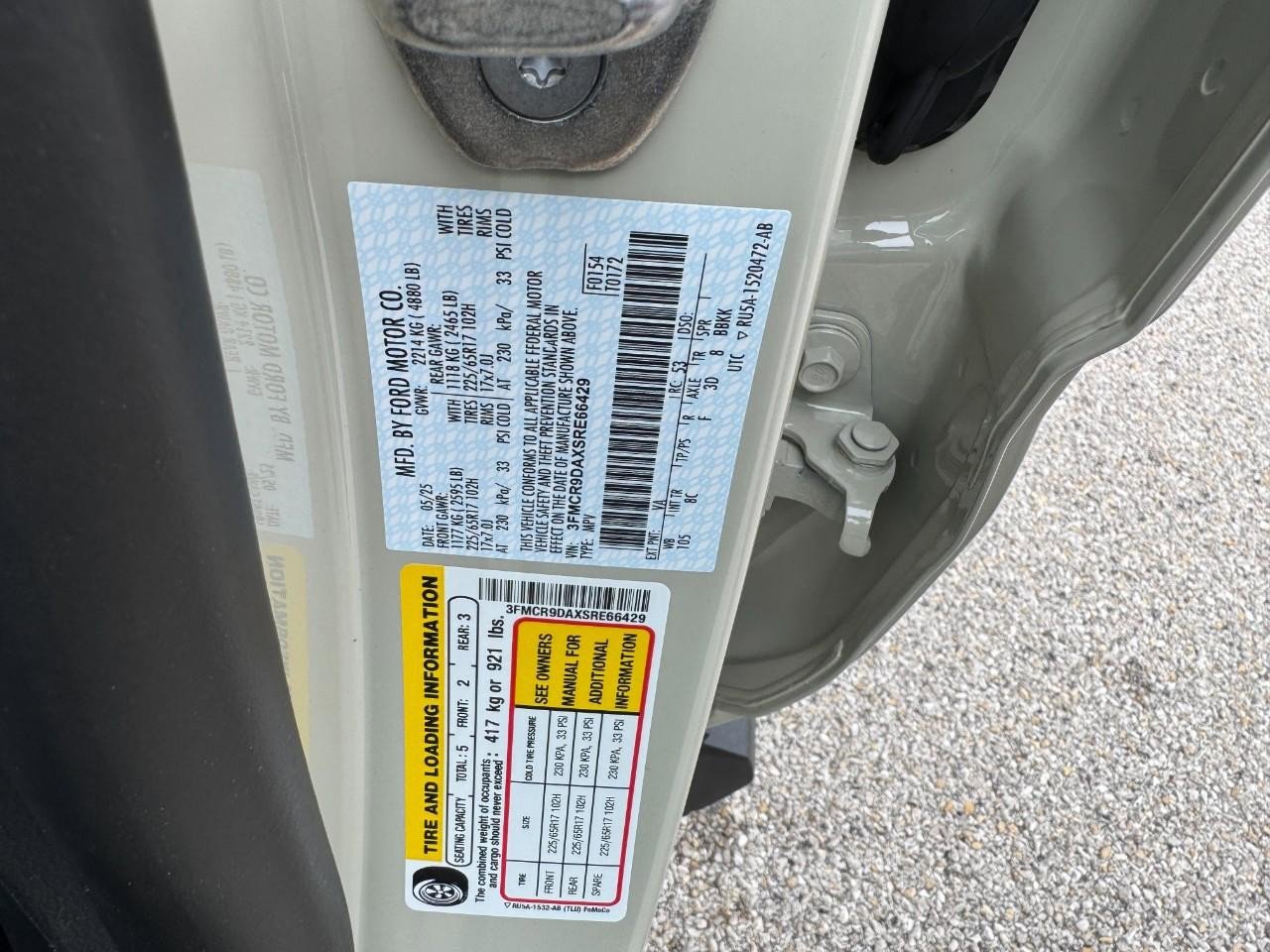 New 2025 Ford Bronco Sport Badlands w/ Badlands Tech Package image 18