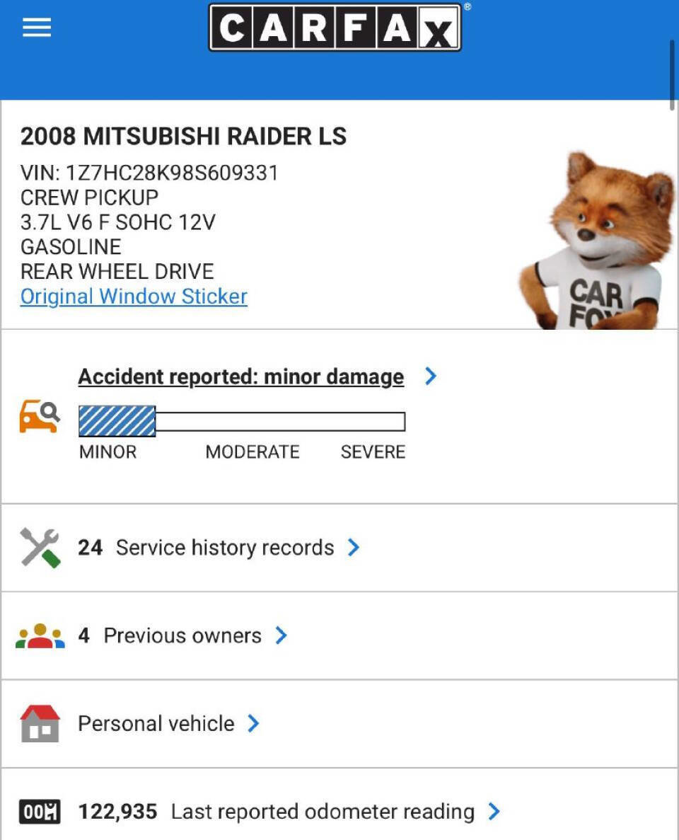 Used 2008 Mitsubishi Raider LS image 16