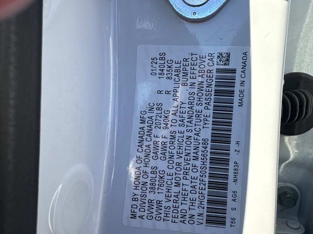 Used 2025 Honda Civic Sport image 9