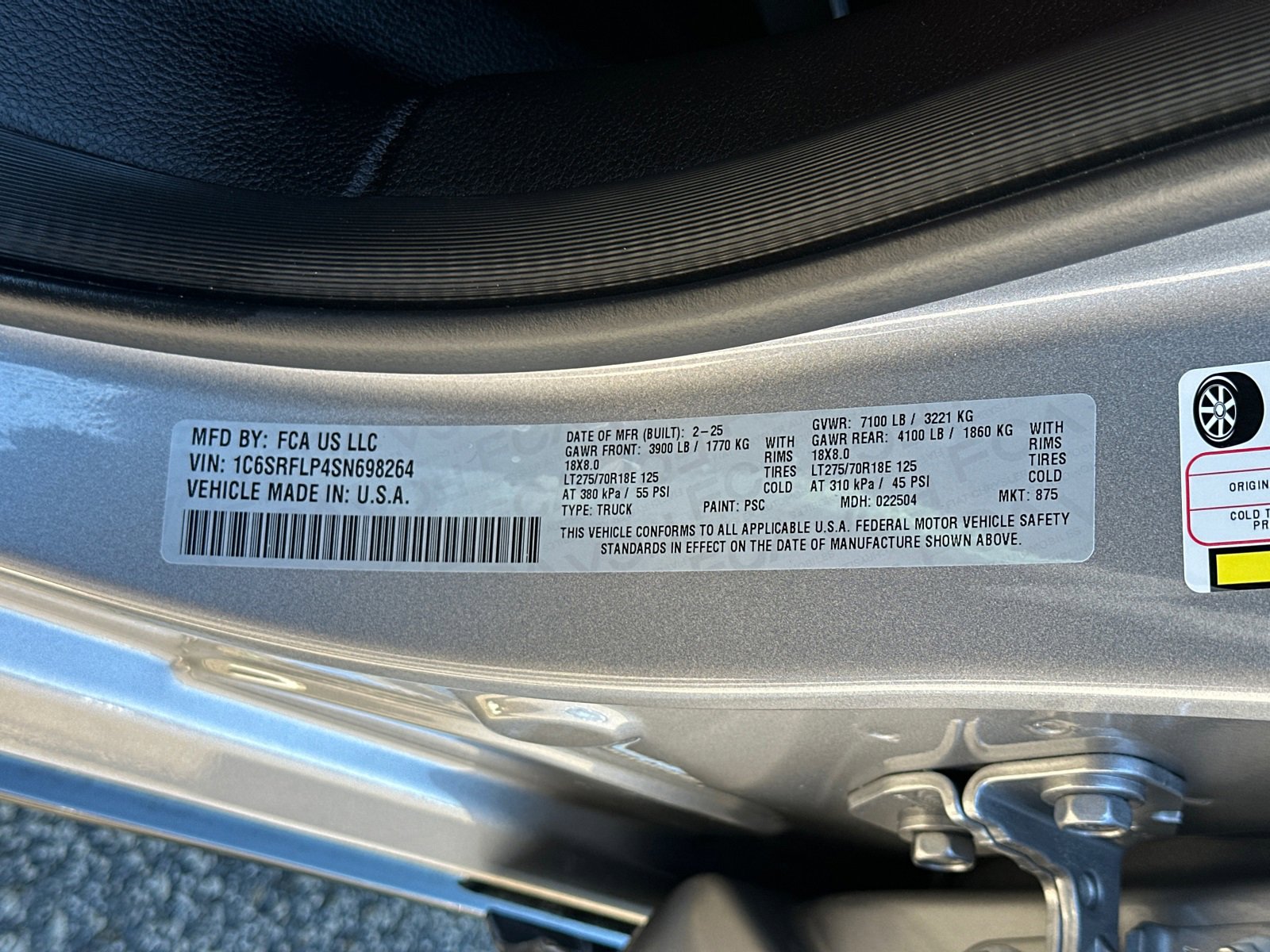 Used 2025 RAM 1500 Rebel w/ Rebel Level 1 Equipment Group image 33