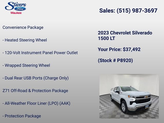 Used 2023 Chevrolet Silverado 1500 LT AWD/4WD image 39