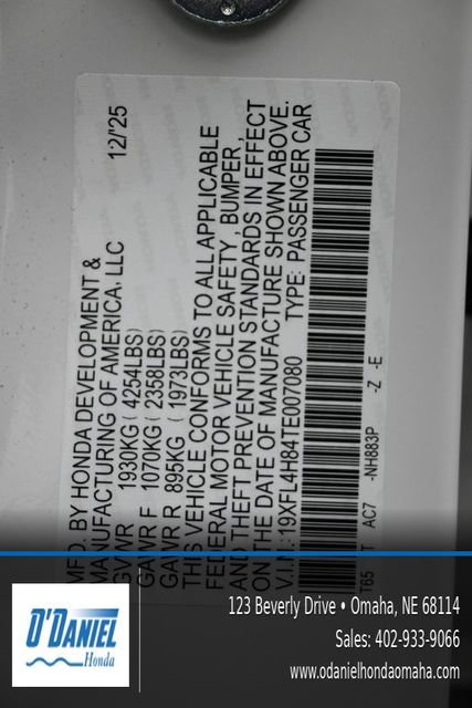 Used 2026 Honda Civic Sport image 44