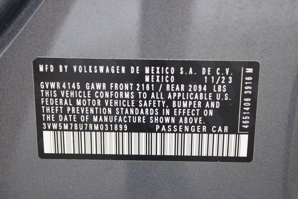 Certified 2024 Volkswagen Jetta S FWD image 27