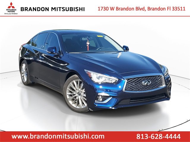Used 2023 INFINITI Q50 Luxe w/ Cargo Package