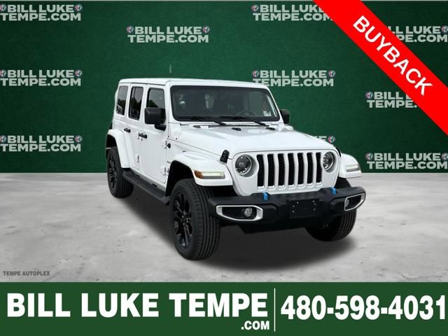 Used 2023 Jeep Wrangler Unlimited Sahara w/ Cold Weather Group AWD/4WD image 1