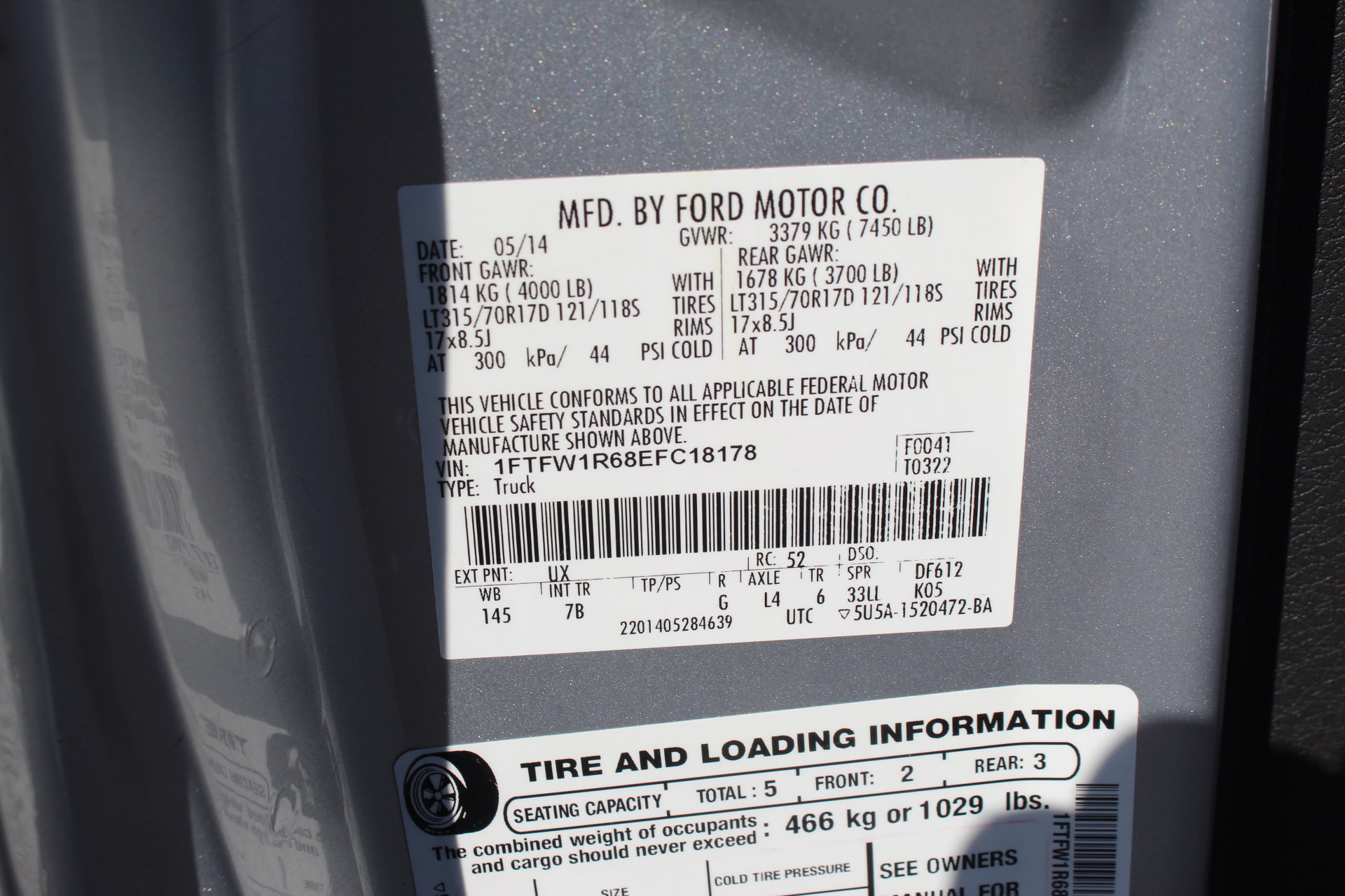 Used 2014 Ford F150 Raptor w/ Equipment Group 801A Luxury image 37