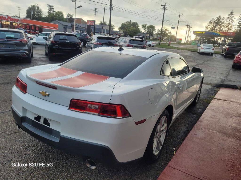 Used 2014 Chevrolet Camaro LS w/ Orange Rally Stripe Package image 6