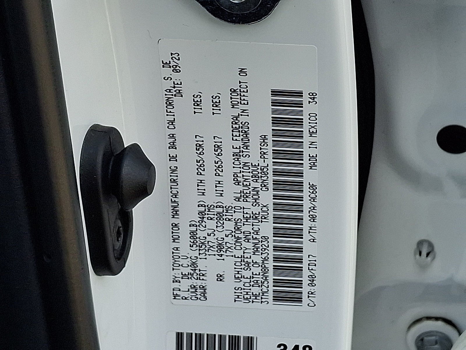 Used 2023 Toyota Tacoma TRD Sport AWD/4WD image 27