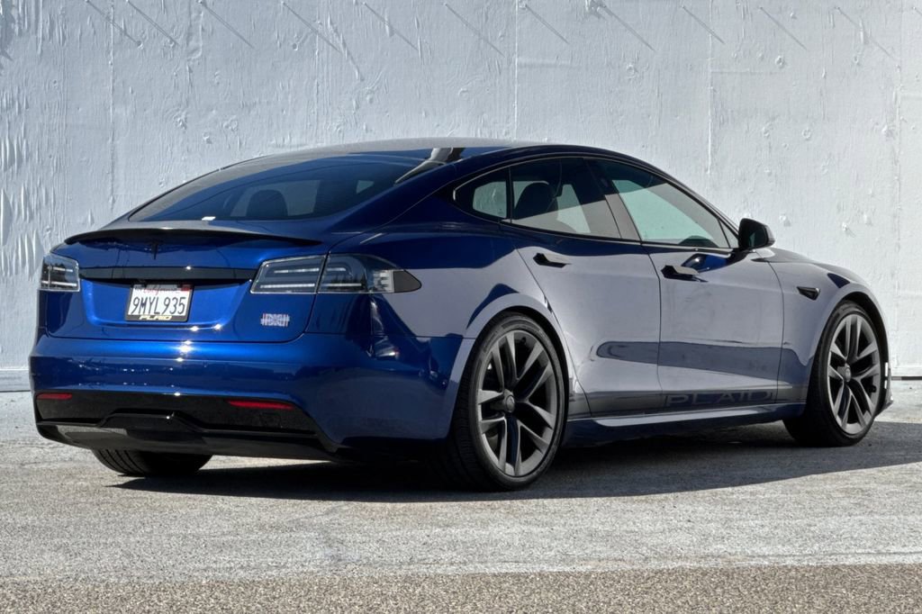Used 2021 Tesla Model S Plaid AWD/4WD image 3
