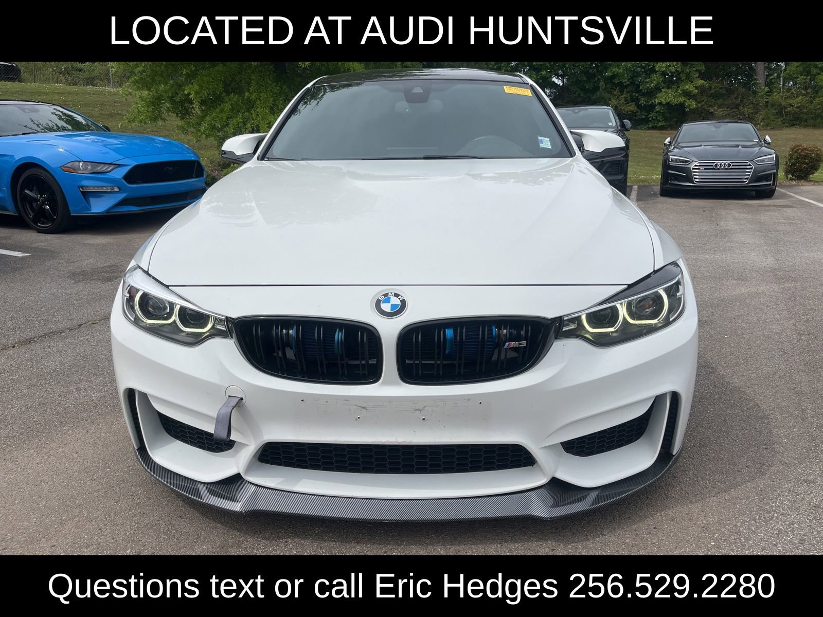Used 2018 BMW M3 w/ Competition Package RWD image 2