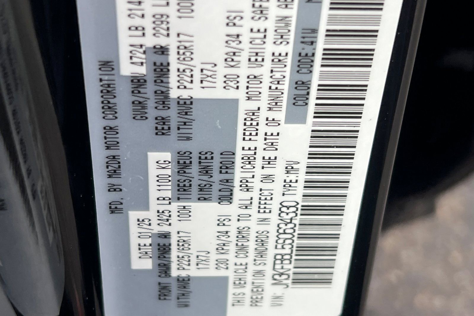 Certified 2025 MAZDA CX-5 AWD 2.5 S w/ Select Package image 23