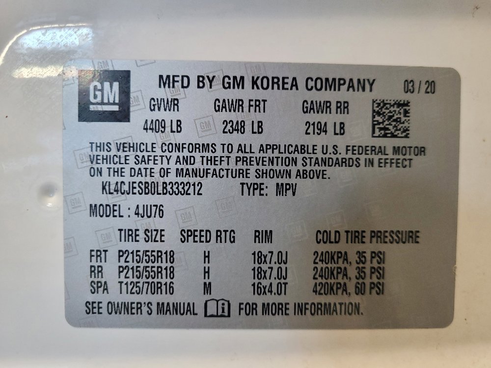 Used 2020 Buick Encore Preferred image 33