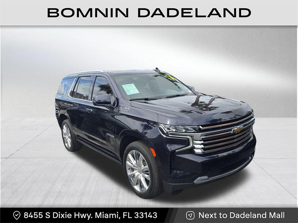 Used 2021 Chevrolet Tahoe High Country w/ Premium Package