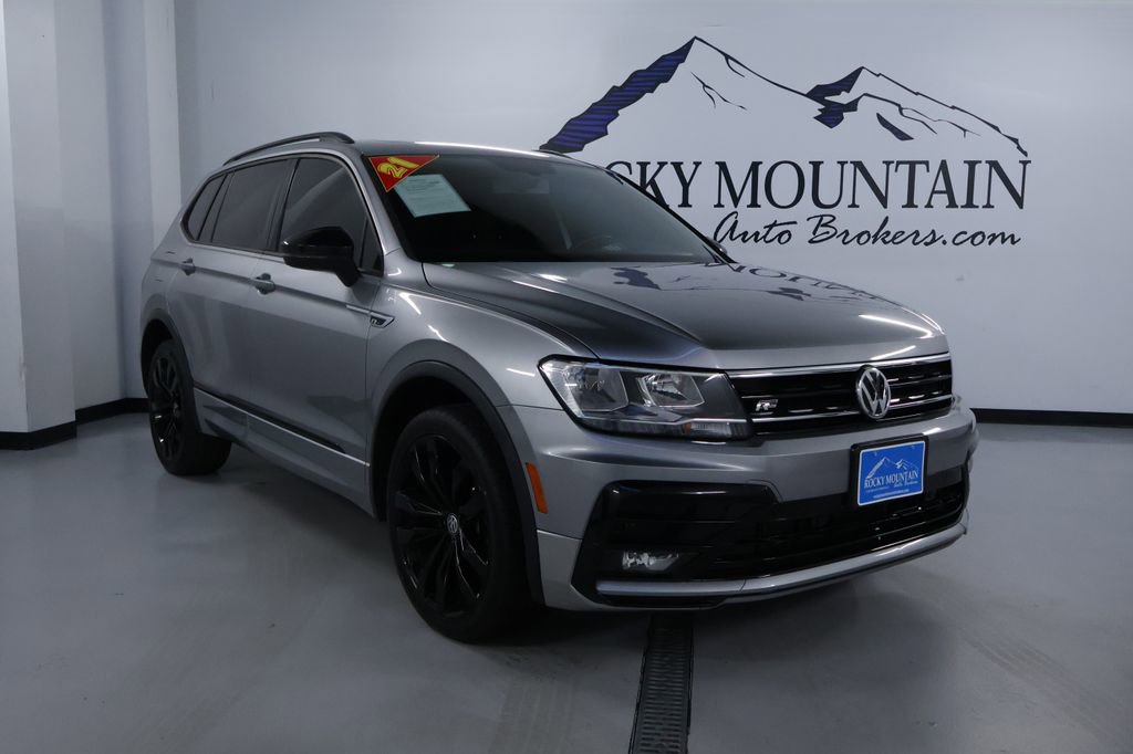 Used 2021 Volkswagen Tiguan SE R-Line w/ 3rd Row Seat Package image 1