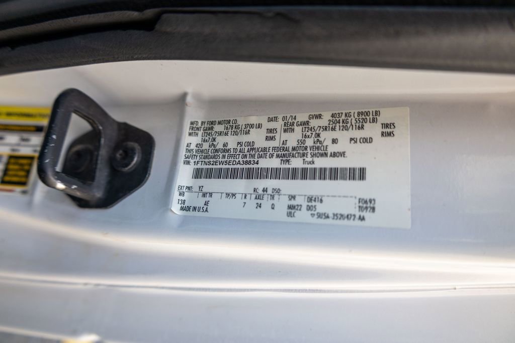 Used 2014 Ford E-250 and Econoline 250 Extended w/ Power Group image 24