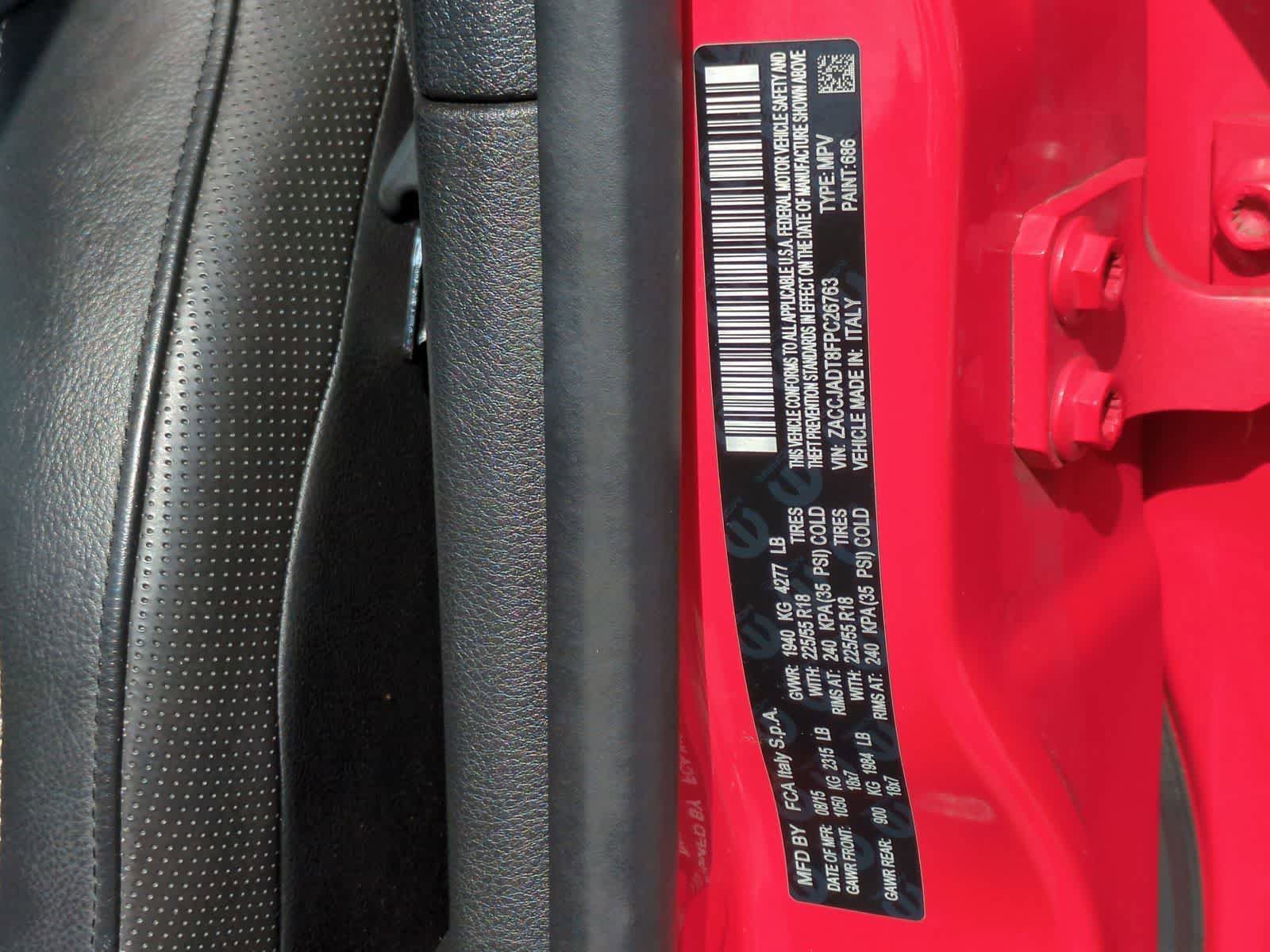 Used 2015 Jeep Renegade Limited FWD image 35