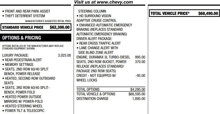 Certified 2023 Chevrolet Tahoe RST w/ Luxury Package image 2