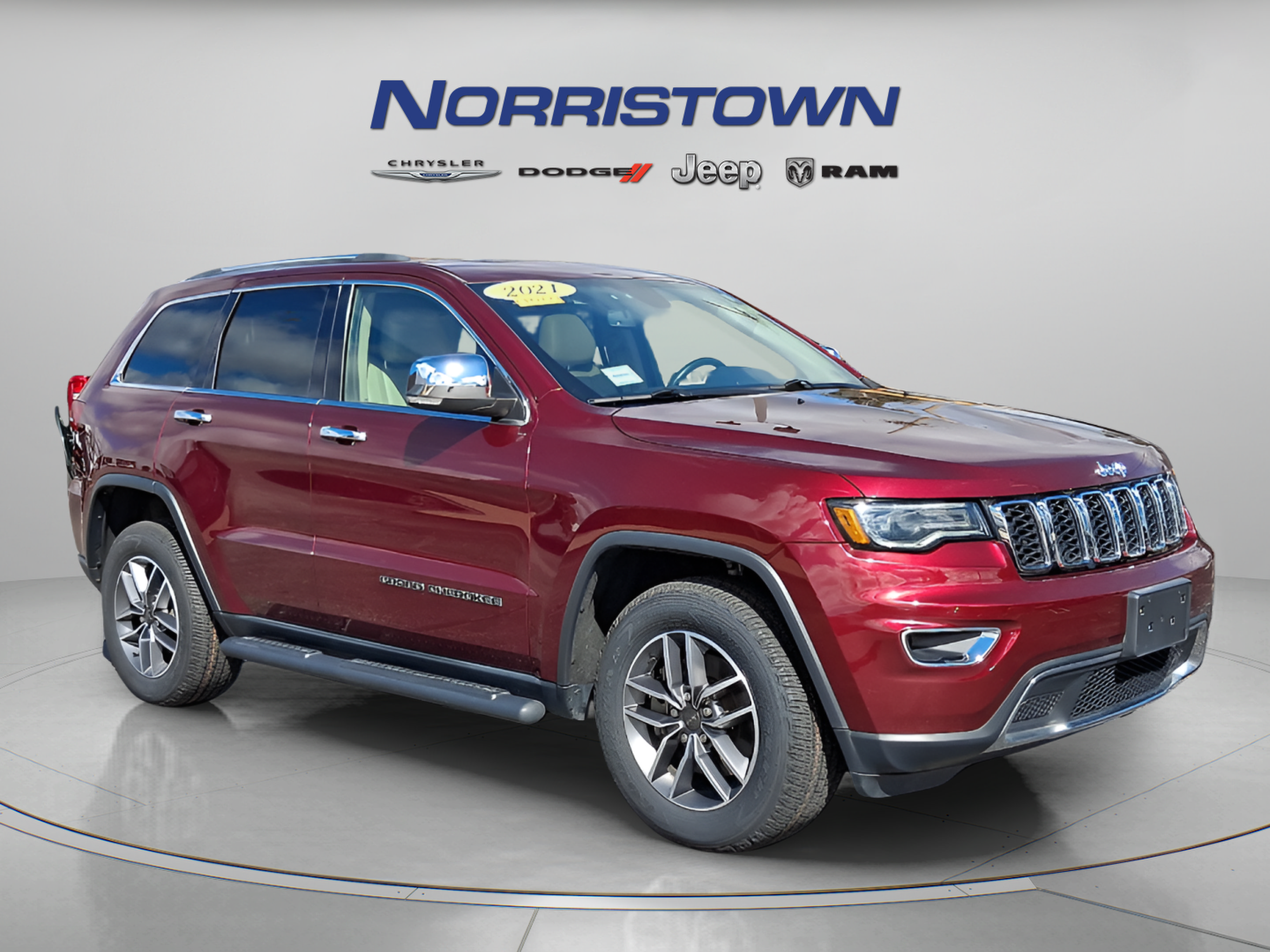 Certified 2021 Jeep Grand Cherokee Limited w/ Premium Lighting Group AWD/4WD image 1