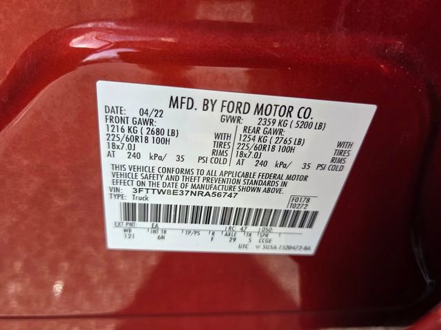 Used 2022 Ford Maverick Lariat w/ Lariat Luxury Package image 20