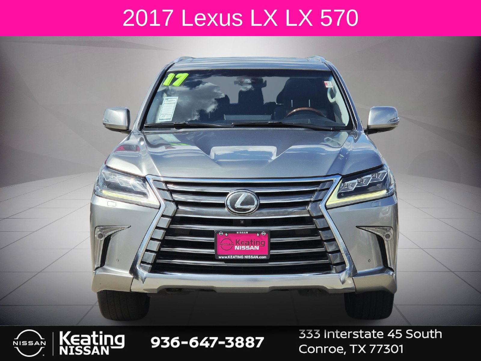 Used 2017 Lexus LX 570 4WD w/ Luxury Package image 2