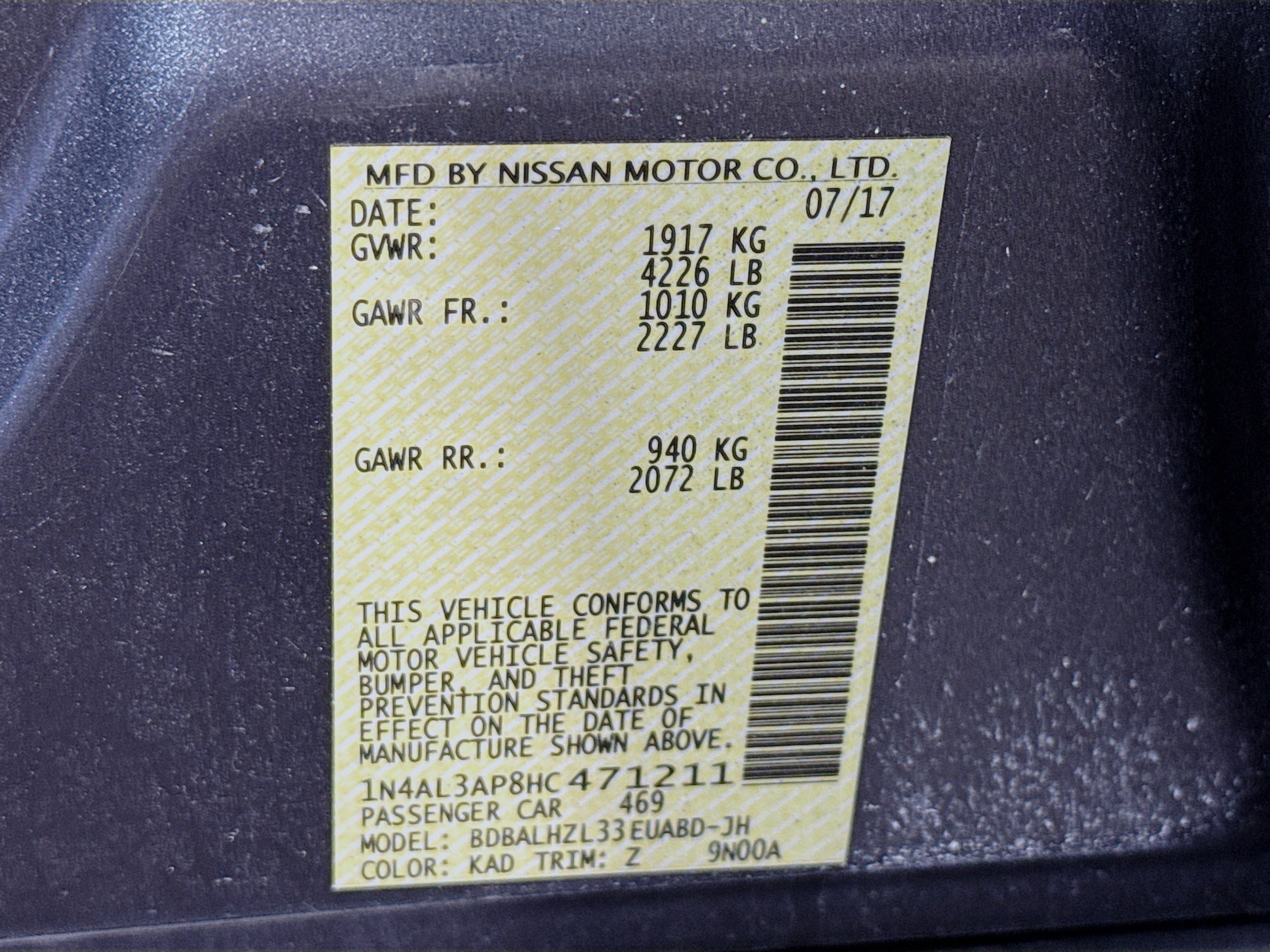 Used 2017 Nissan Altima 2.5 SR image 40