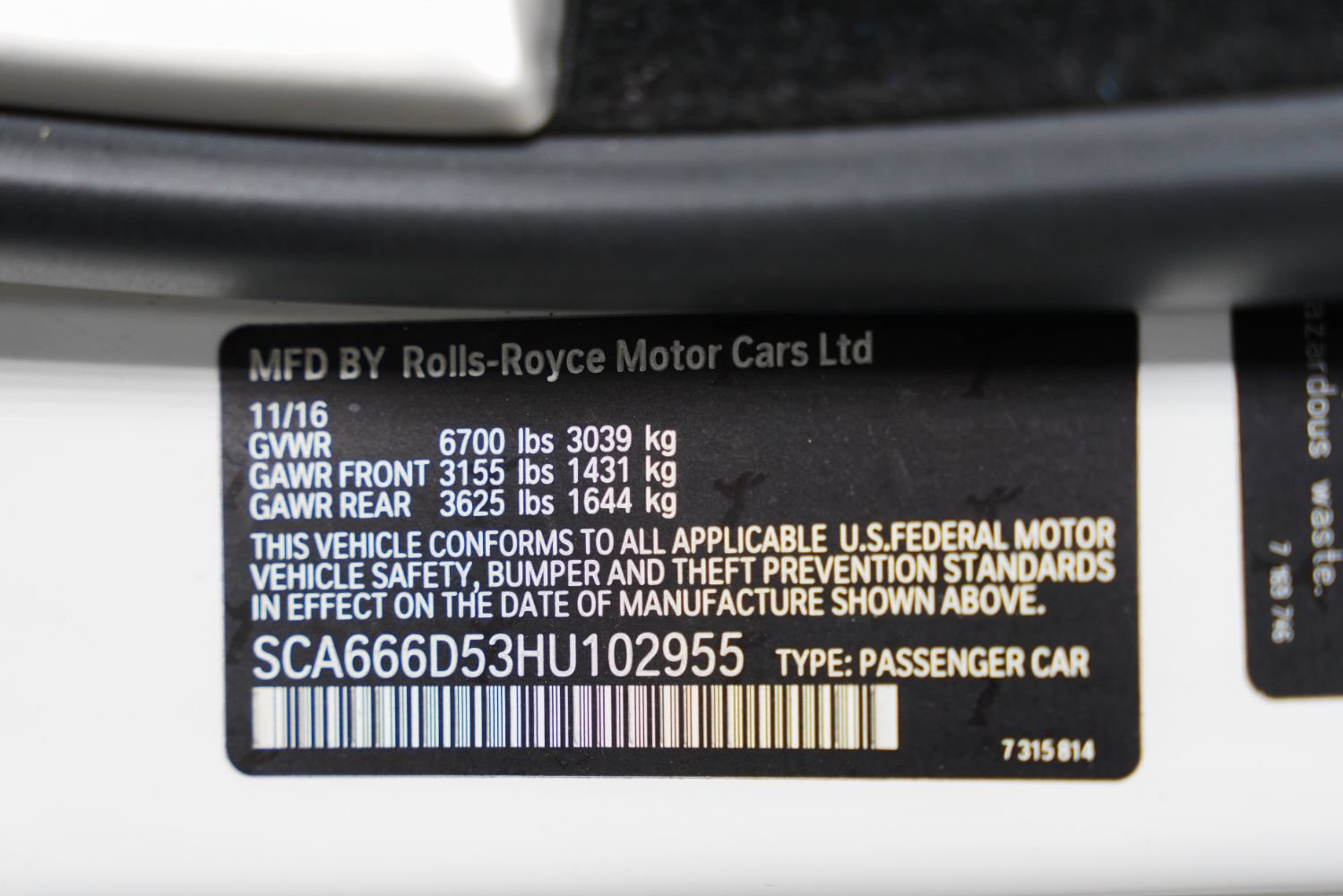 Used 2017 Rolls-Royce Dawn RWD image 43