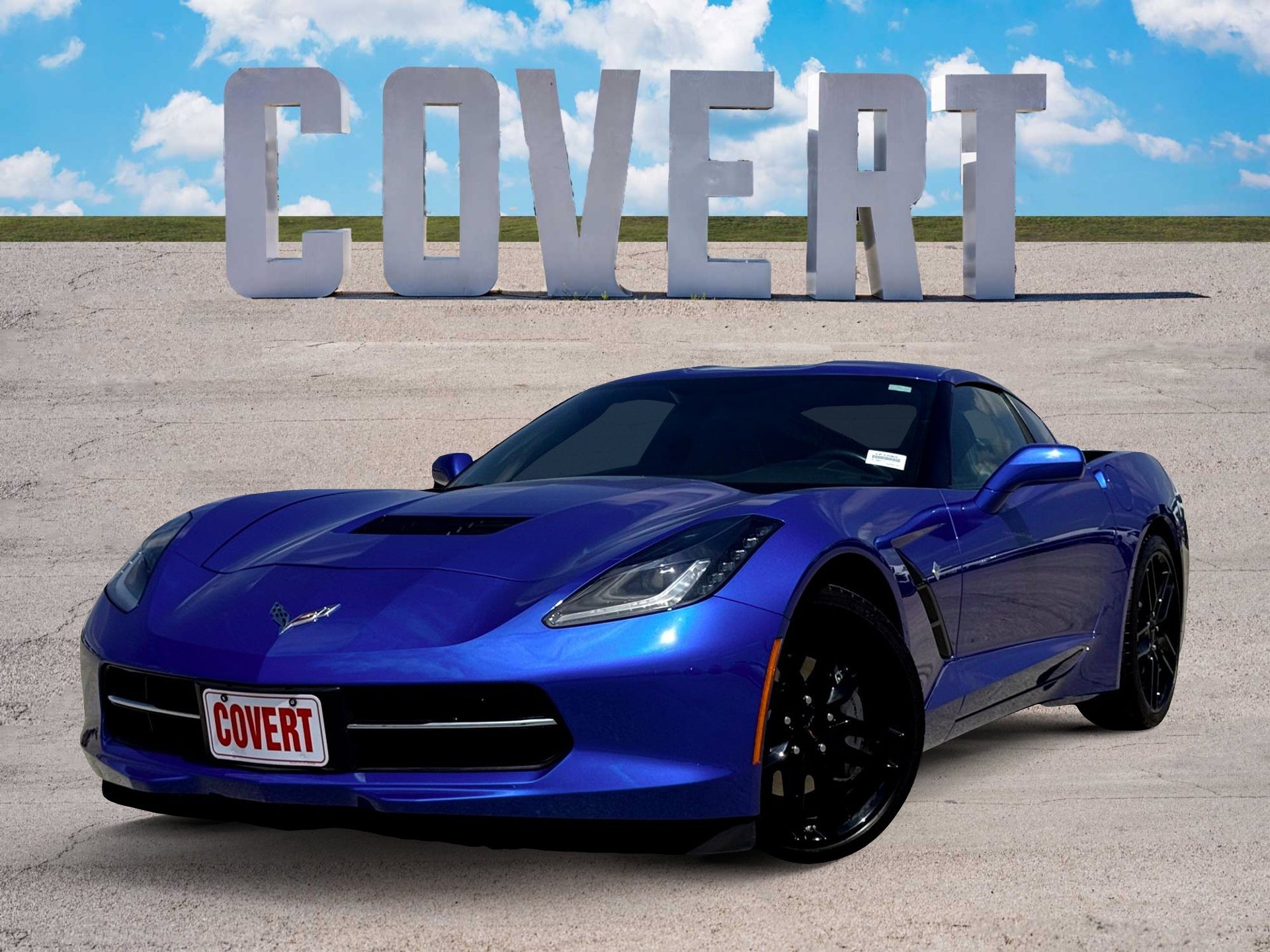 Used 2019 Chevrolet Corvette Stingray Coupe w/ 1LT image 1