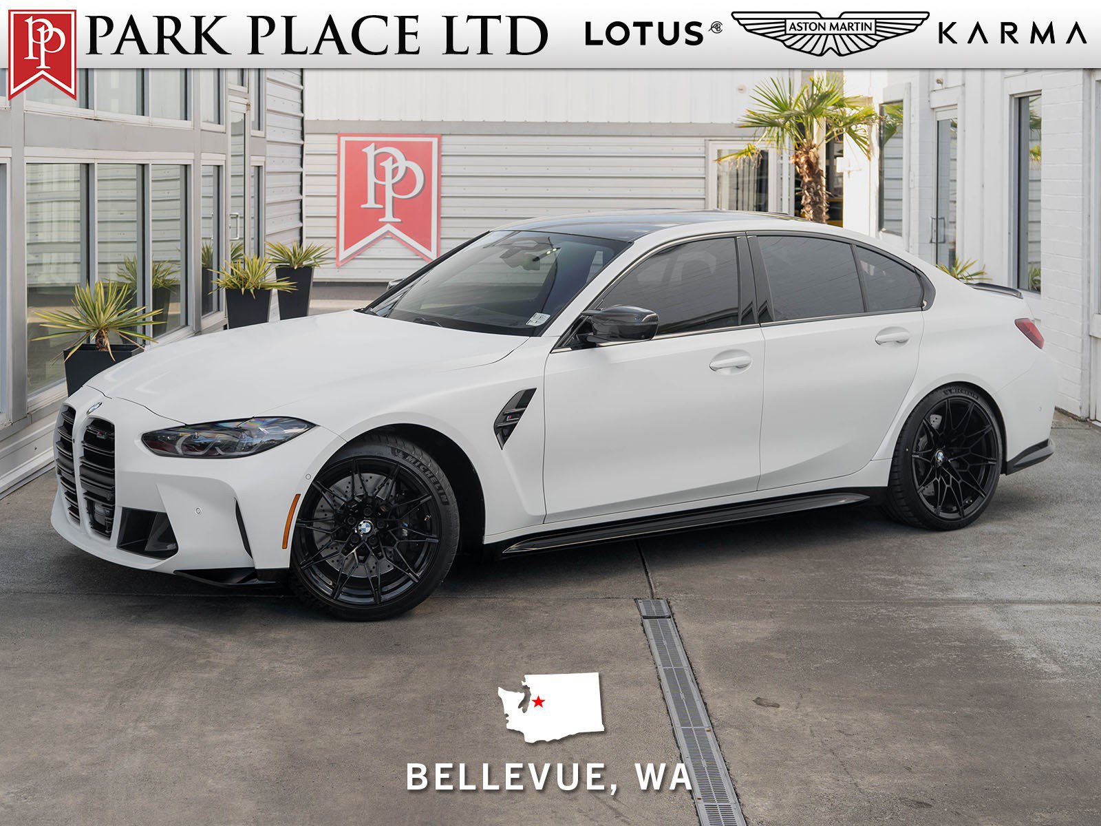 Used 2024 BMW M3 Competition w/ M Carbon Exterior Package