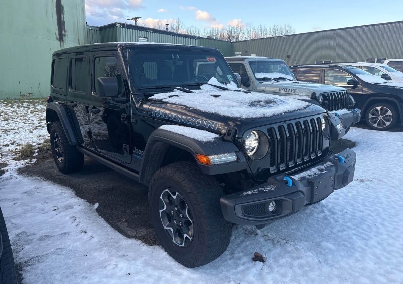 Used 2022 Jeep Wrangler Unlimited Rubicon 4xe w/ Cold Weather Group image 1