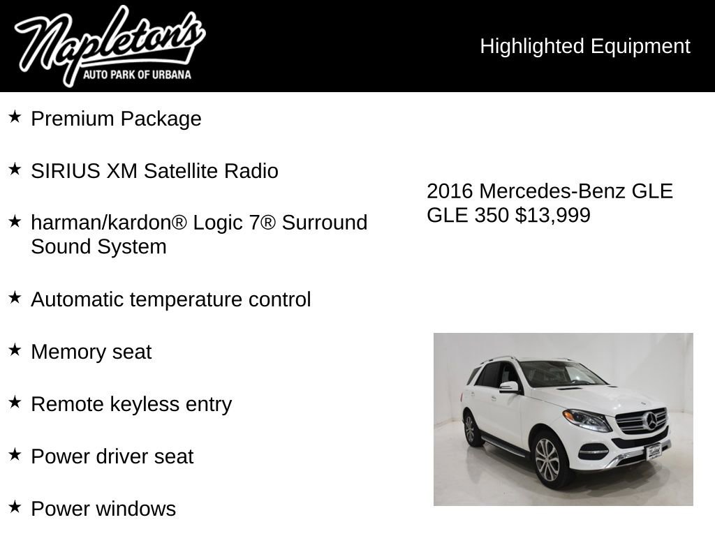 Used 2016 Mercedes-Benz GLE 350 4MATIC image 15