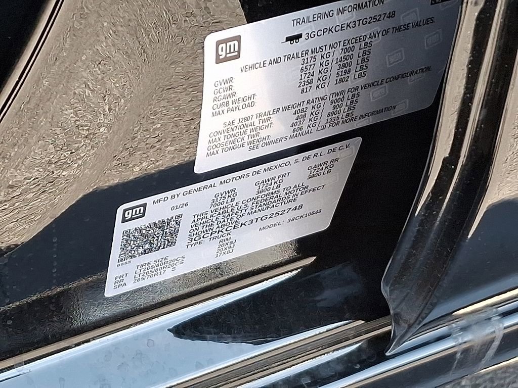 New 2026 Chevrolet Silverado 1500 Custom Trail Boss image 10