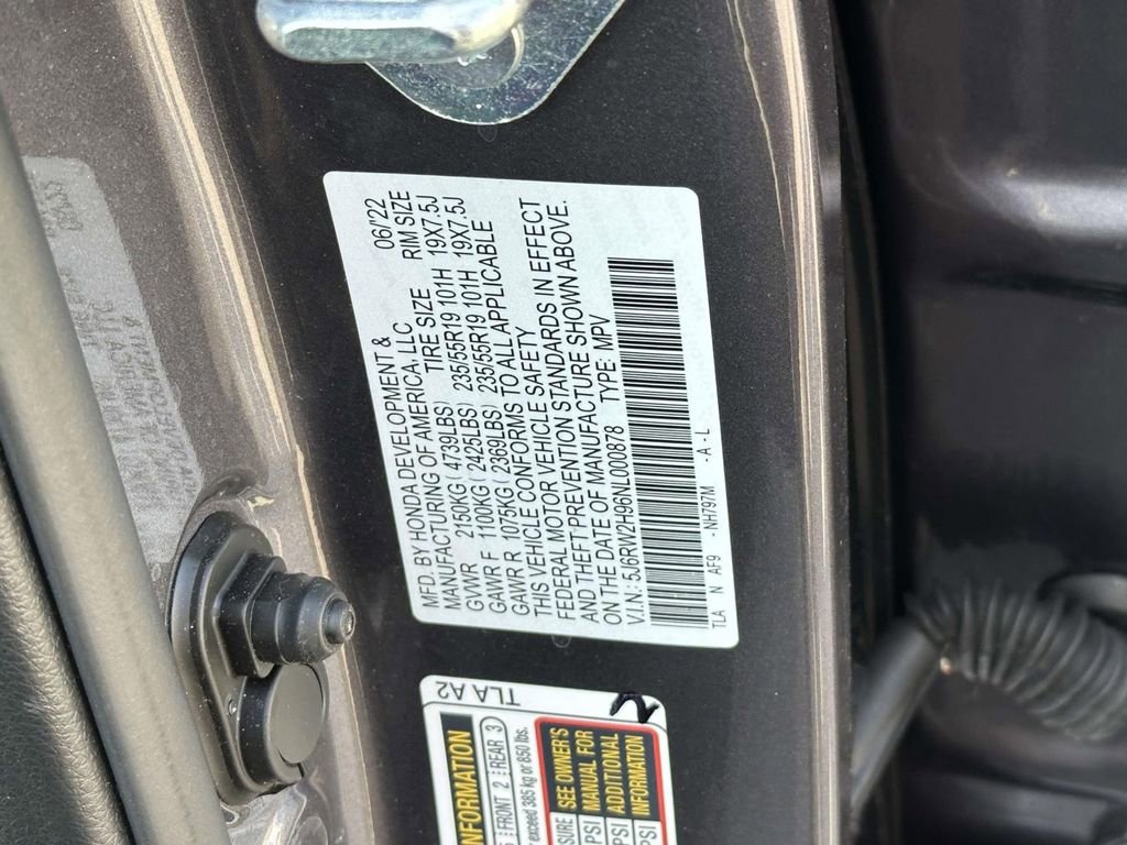 Certified 2022 Honda CR-V Touring image 17