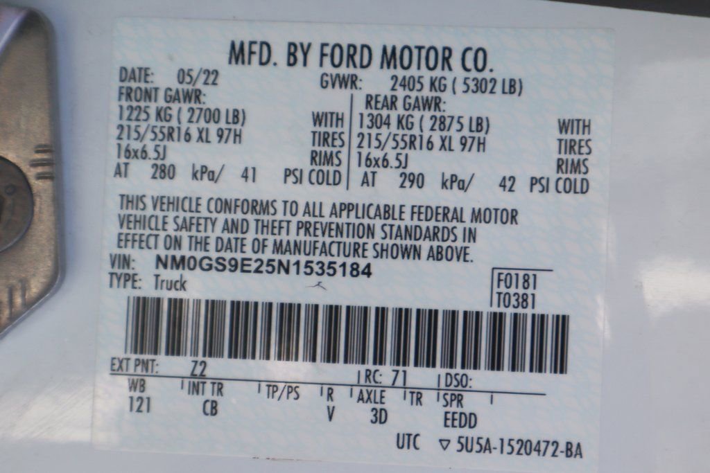 Used 2022 Ford Transit Connect XL image 45