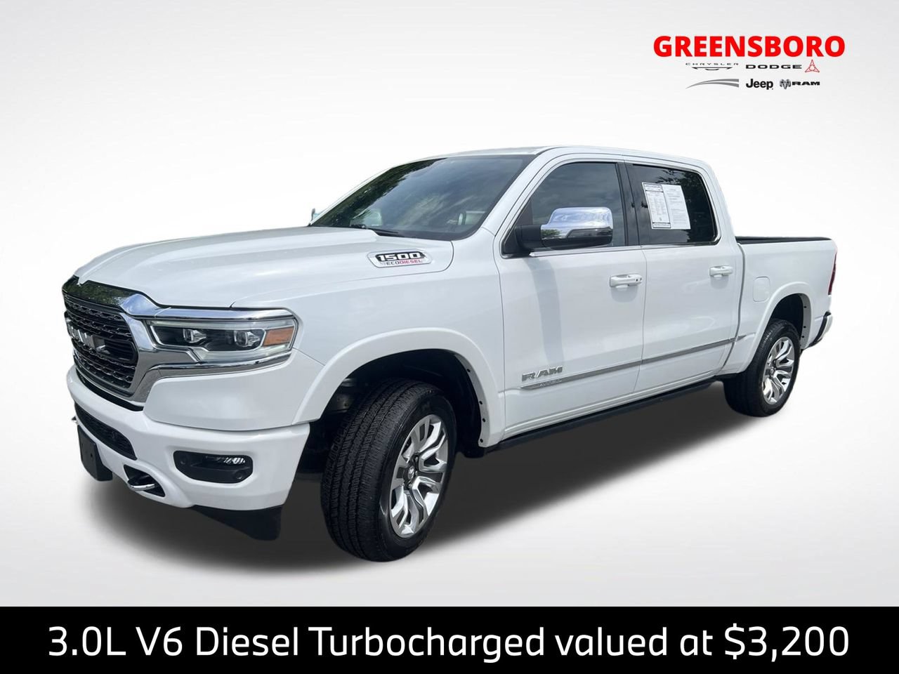 Used 2023 RAM 1500 Limited w/ Body Color Bumper Group