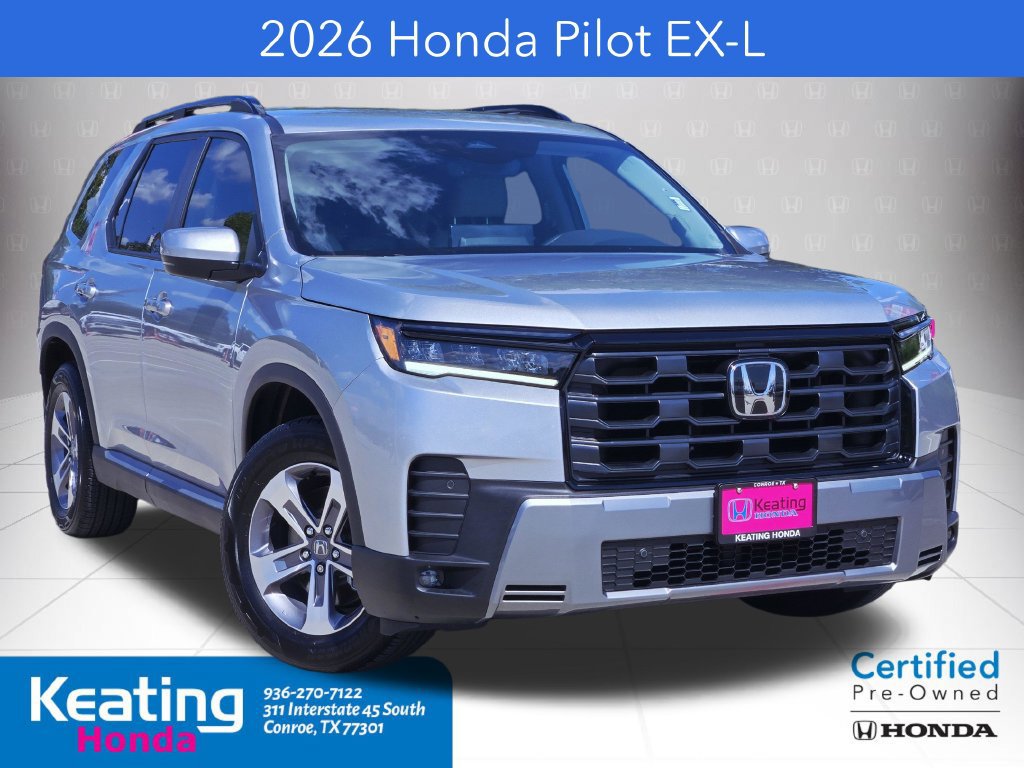 Certified 2026 Honda Pilot EX-L