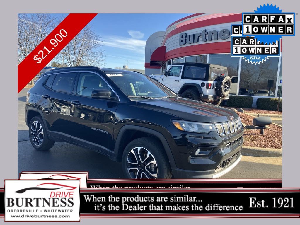 Used 2022 Jeep Compass Limited image 1