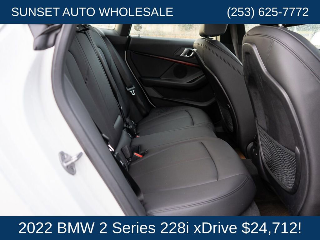 Used 2022 BMW 228i xDrive Gran Coupe w/ Convenience Package AWD/4WD image 80
